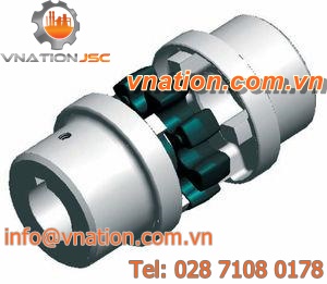 flange coupling / motor / for pumps / metal