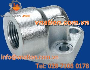 weld fitting / threaded / elbow / galvanized steel