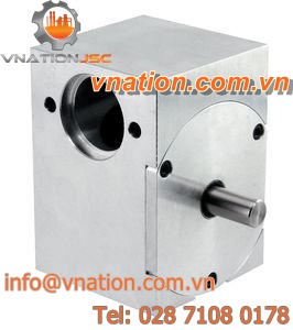 worm gear reducer / orthogonal / for motor