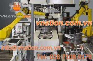 wheel assembly line / handling / multipurpose