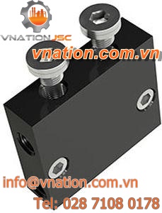 5-valve manifold / metal / hydraulic