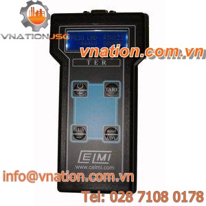 weight data-logger / programmable / Modbus / portable