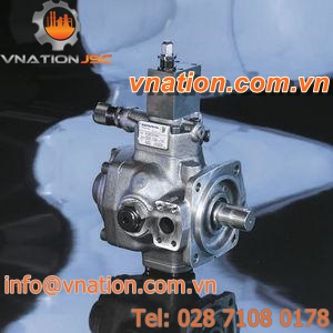 chemical pump / rotary vane / variable-displacement / control