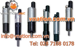 pneumatic gear-motor / coaxial