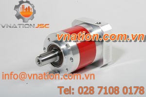planetary gear reducer / coaxial / with flange / maintenance-free