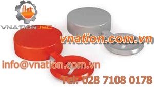 threaded cap / round / protective / for self-tapping screw