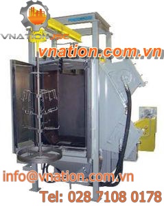 pressure blast cabinet / automatic
