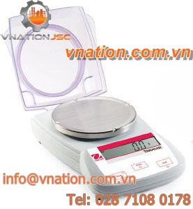 benchtop scales / digital / stainless steel pan / compact