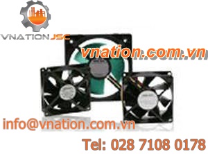 electronic fan / axial / cooling / compact