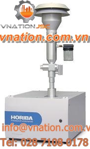 solid analyzer / for particle size analysis / benchtop / sampling