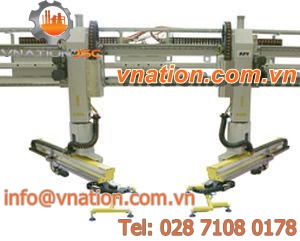 linear feeder / automated / for presses