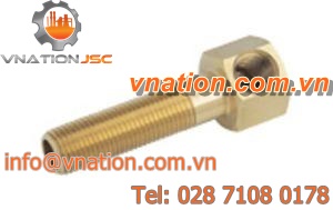 threaded fitting / elbow / for mold cooling