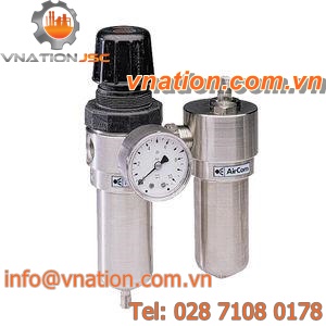 air filter / compressed air / for air conditioning / pressure