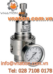 nitrogen pressure regulator / for fuel / for fluids / for water