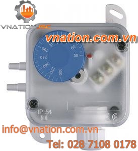 differential pressure switch / for air