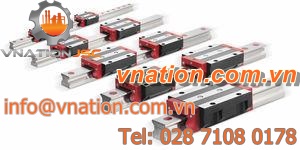 roller linear guide / profiled rail / stainless steel