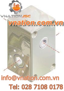 worm gear reducer / orthogonal / transmission / high-rigidity