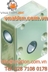 worm gear reducer / orthogonal / compact / high-load-capacity