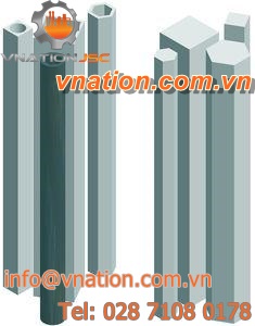 steel profile / round / industrial
