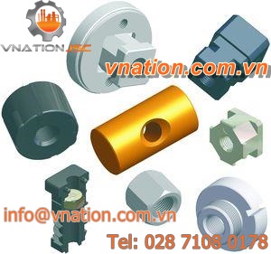 trapezoidal lead screw nut / steel