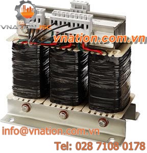 power transformer / floor-standing / three-phase / safety
