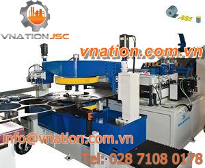 disc cutting machine / guillotine / unwinding / stacking