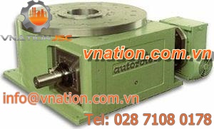 automatic rotary indexing table / for machine tools / cam