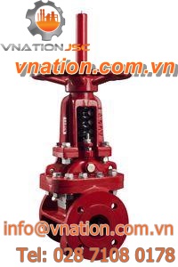 butterfly valve / handwheel / shut-off / for slurry
