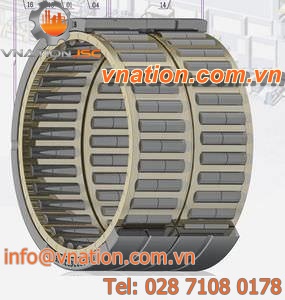 tapered roller bearing / multi-row / steel