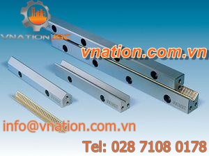 needle roller linear guide / heavy-duty / high-rigidity