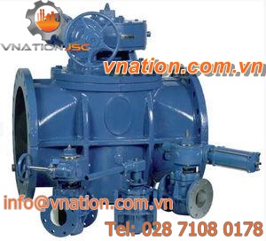 plug valve / handwheel / for slurry / weld