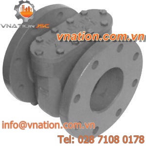 turbine flow meter / for water / flange-mount