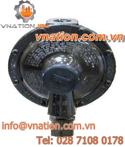 gas pressure regulator / membrane / single-stage