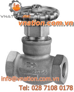 diaphragm valve / manual / shut-off / for oxygen