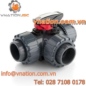 ball valve / manual / flange / threaded