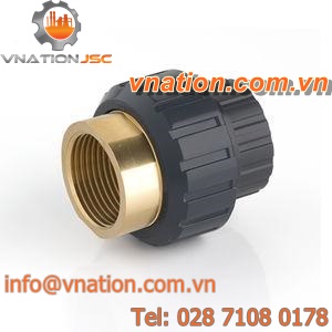 union fitting / threaded / weld / straight