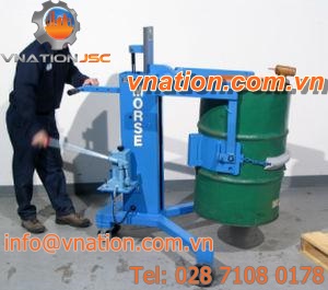 high level infeed palletizer / drum / manual