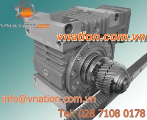 straight-toothed sprocket wheel / shaft / preloaded