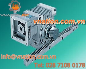 straight-toothed sprocket wheel / shaft