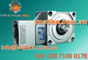 bevel servo-gearbox / orthogonal / for servo motors / precision