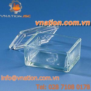 Schiefferdecker staining tank / glass