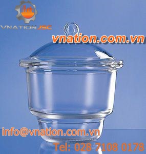 desiccator / glass laboratory