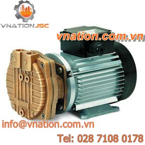 liquid ring vacuum pump / lubricated / single-stage / anti-corrosion