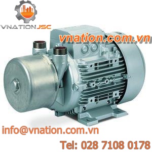 liquid ring vacuum pump / lubricated / single-stage / medical