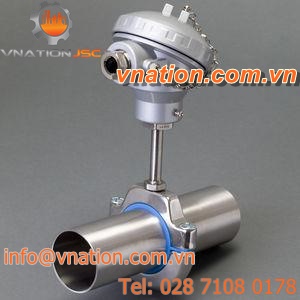 Pt100 temperature probe / thermocouple / with thermocouple output / clamp-on