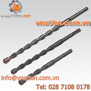 solid drill bit / masonry / carbide / hammer drill