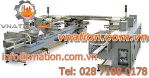 high-speed packing machine / for biscuits / servo-driven / continuous