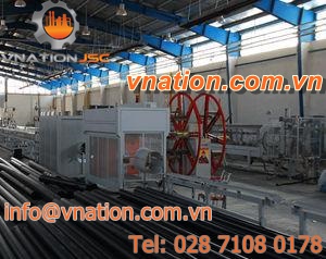 pipe extrusion line / for PE