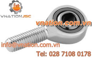 male-female rod end / steel / self-lubricated
