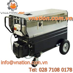 hot water cleaner / three-phase / mobile / industrial